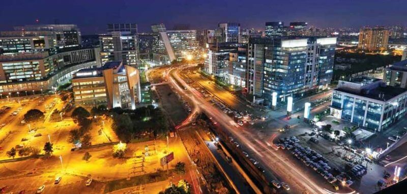 A-view-of-Gurgaon-city