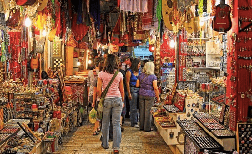 Shopping at Tibetan Market
